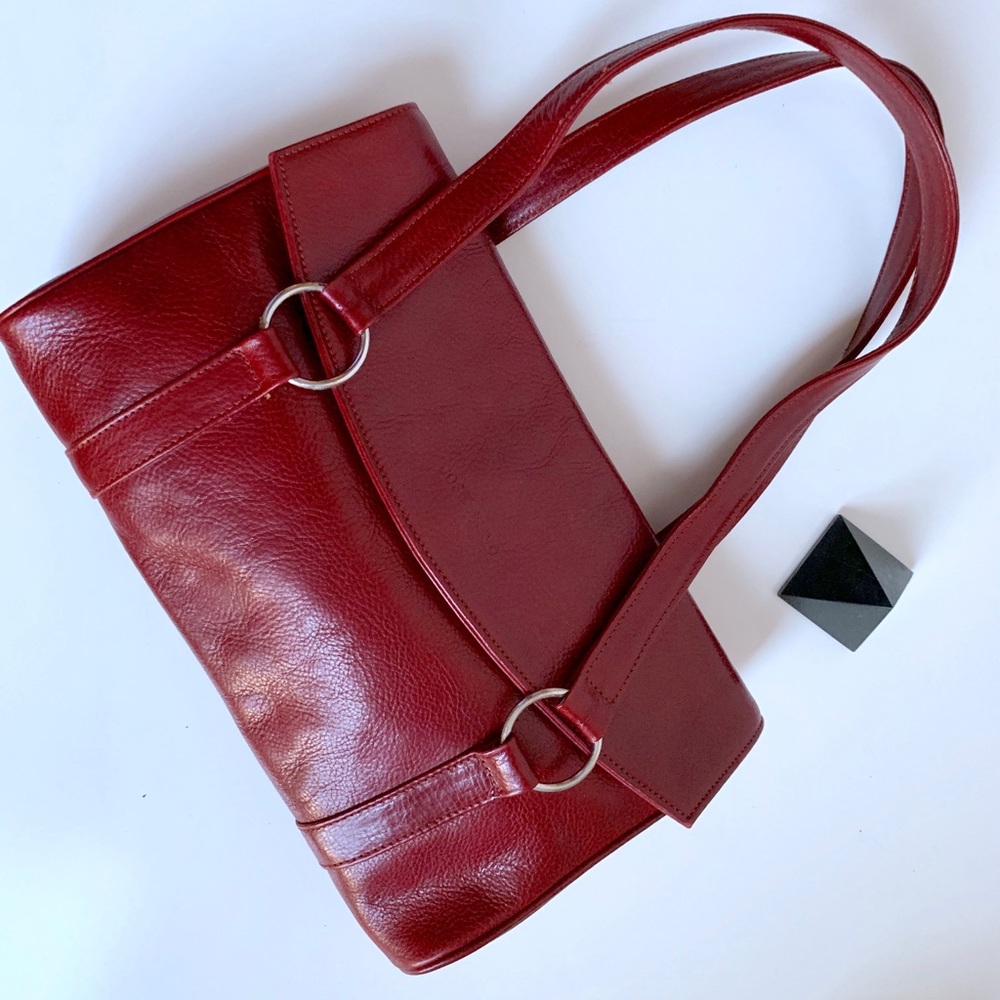 Vintage JOSE BRAVO Red Handbag